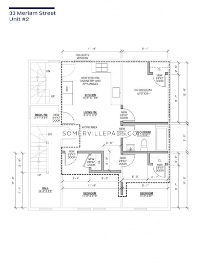 Somerville 3 Bed 1 Bath SOMERVILLE  Union Square - $3,450 No Fee